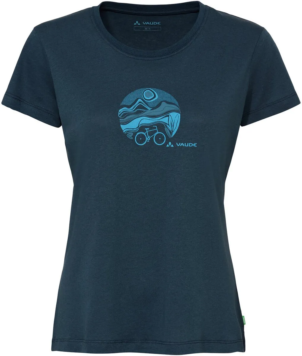Vaude Cyclist T-shirt V Dames - Maat 38 - Oat - afbeelding 6 van 6