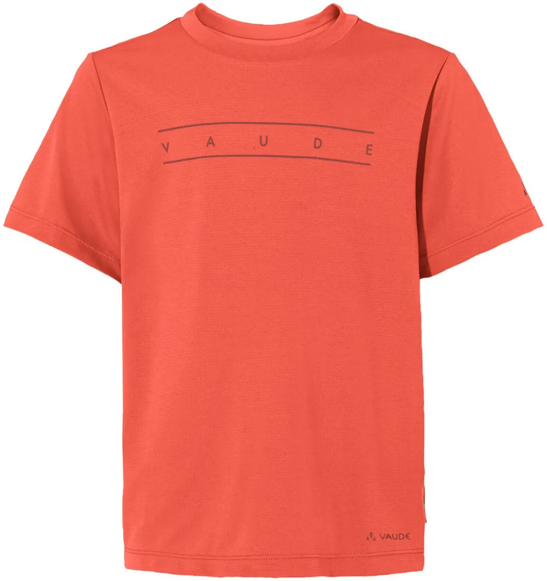 Vaude Print T-shirt Kinderfiets 122 - Hotchili