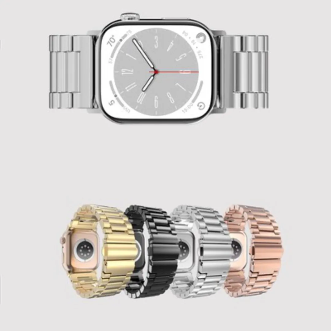 Just in Case PrimeSteel Apple Watch Bandje - 44/45/46/49mm - Zilver - afbeelding 2 van 6