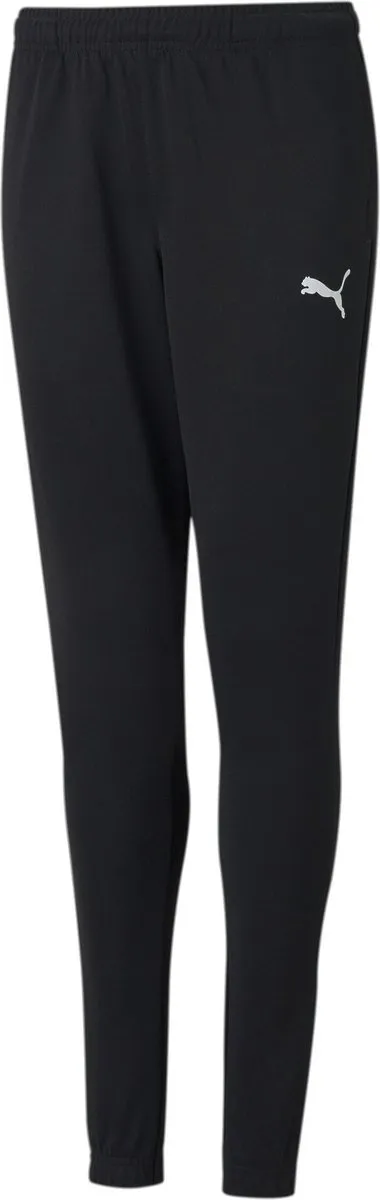PUMA TeamRISE Poly Training Pants Jr - 164 - Zwart/Wit