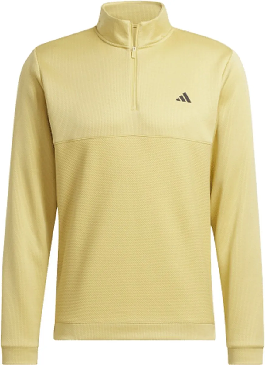 adidas TEXTURED Q ZIP Oat Heren Jacket