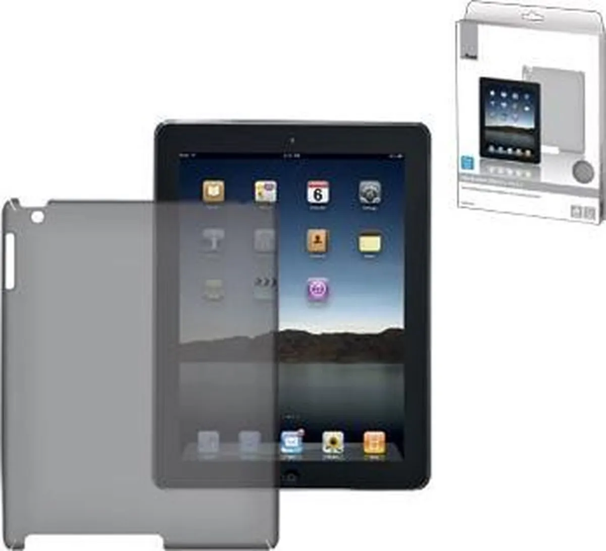 Trust Hardcover Skin Tablethoes Hardcase Apple iPad 2 9.7 - Transparant
