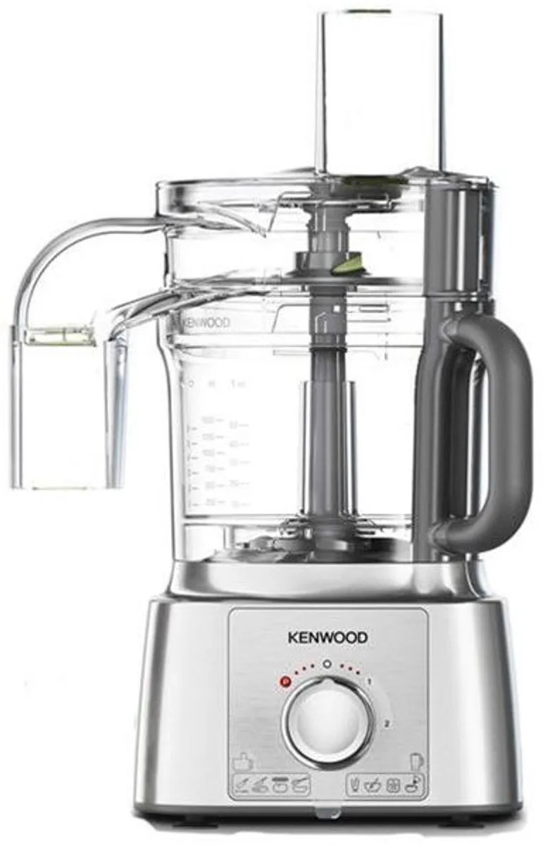 Kenwood MultiPro Express FDP65.590SI Foodprocessor 1000W - 3L - Zilver - afbeelding 6 van 6
