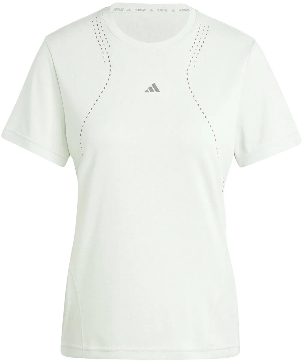 adidas Designed for Training HEAT.RDY Shirt IX7866 - Maat L - Lichtgroen