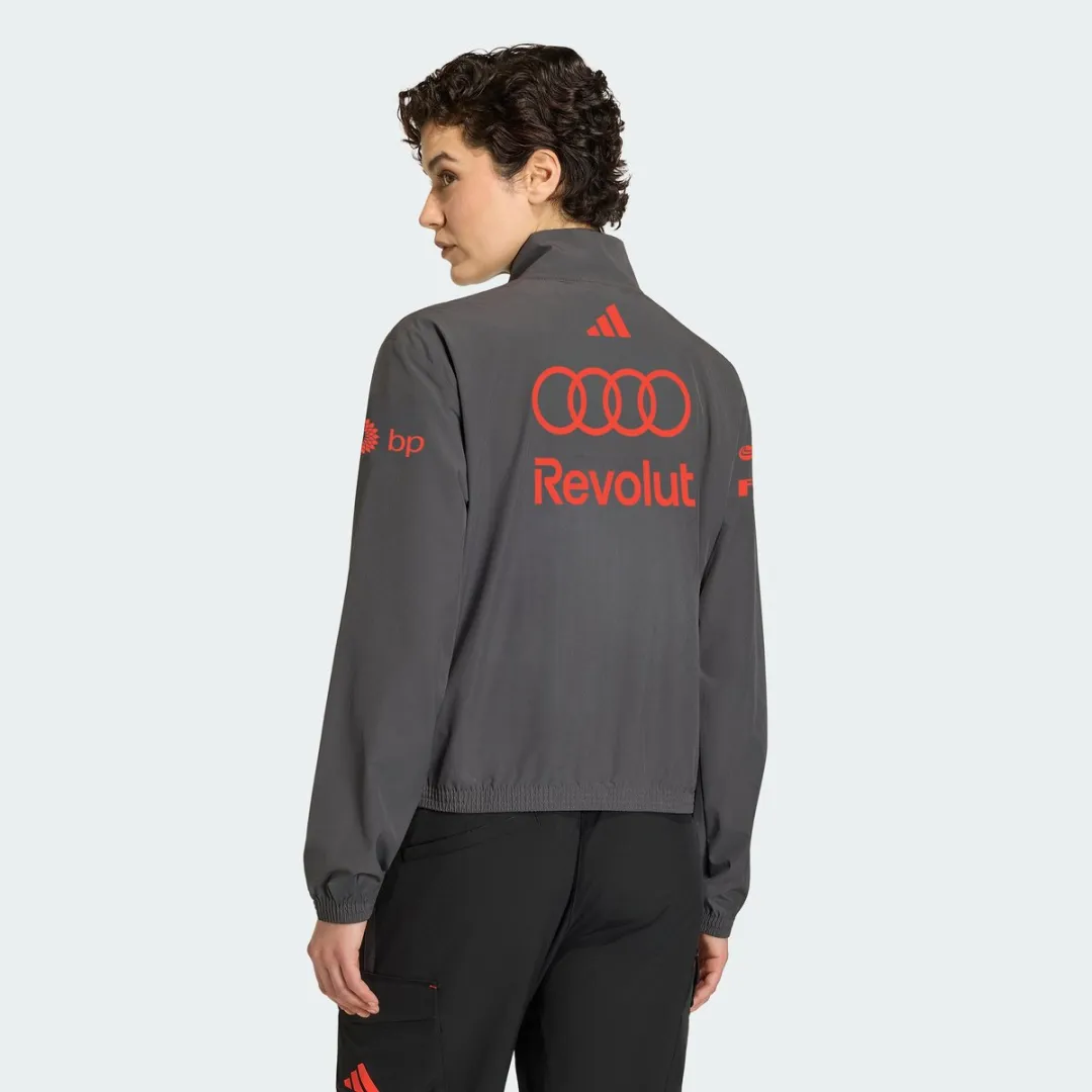 adidas Performance Audi Revolut F1 Team Monteursjack - Dames L - Zwart - afbeelding 6 van 6