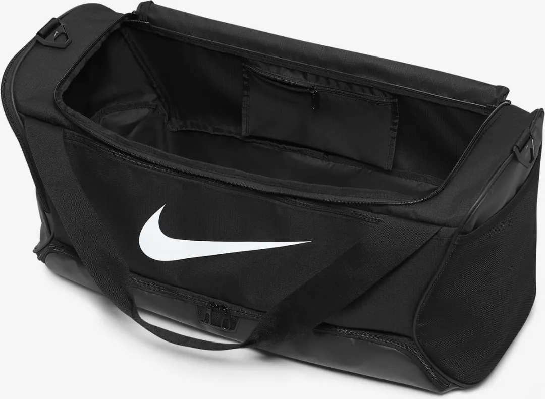 Nike Brasilia 9.5 Sporttas - 60L - Zwart/Wit
