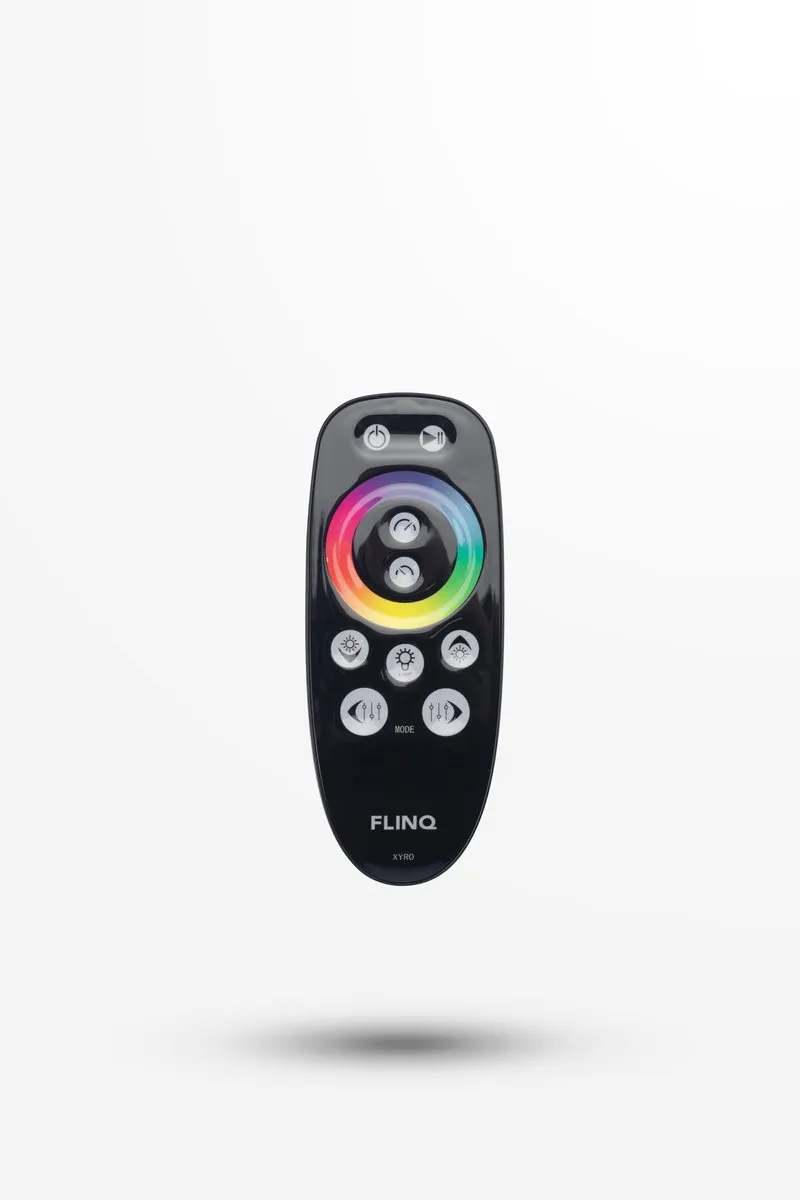 FlinQ Vloerlamp Xyro - RGB LED - Zwart