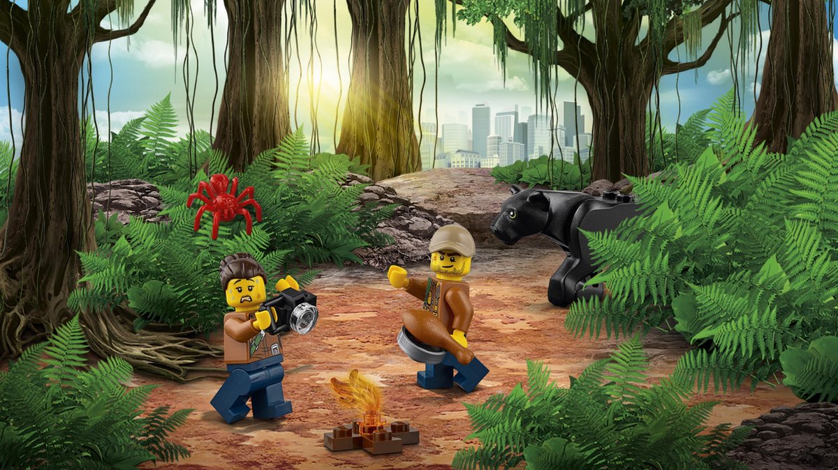 LEGO City Jungle Missie met Halfrupsvoertuig - 60159