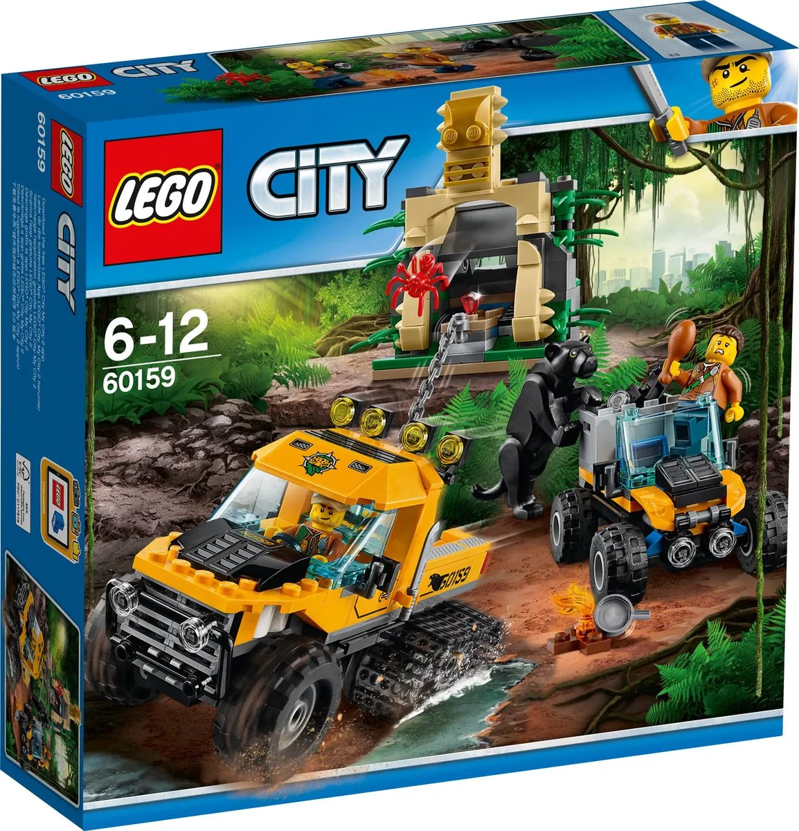 LEGO City Jungle Missie Halfrupsvoertuig 60159