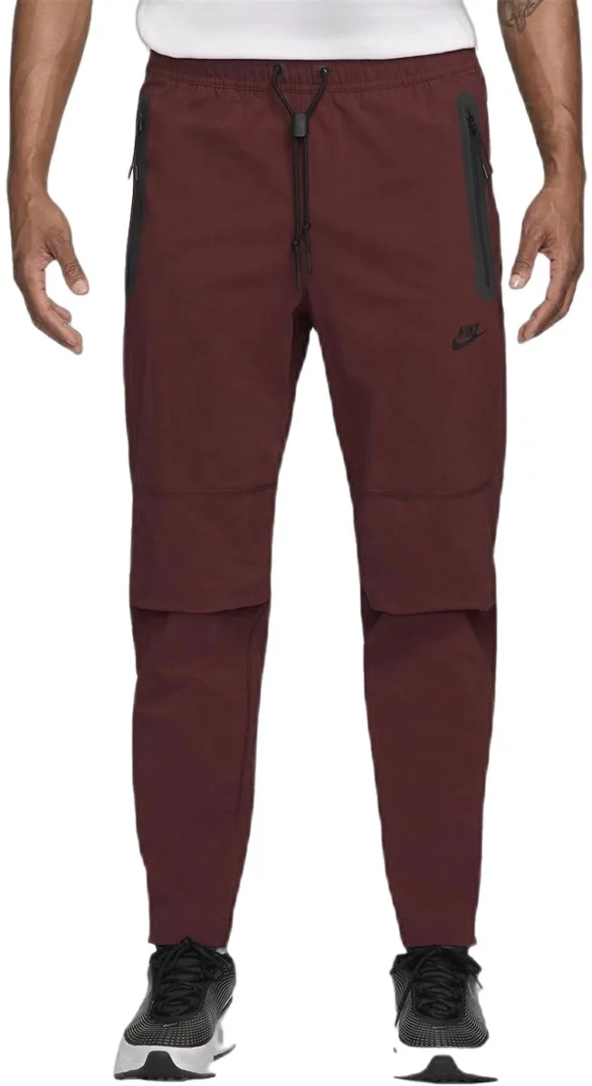 Nike Tech Fleece Woven Trainingsbroek - S - Rood