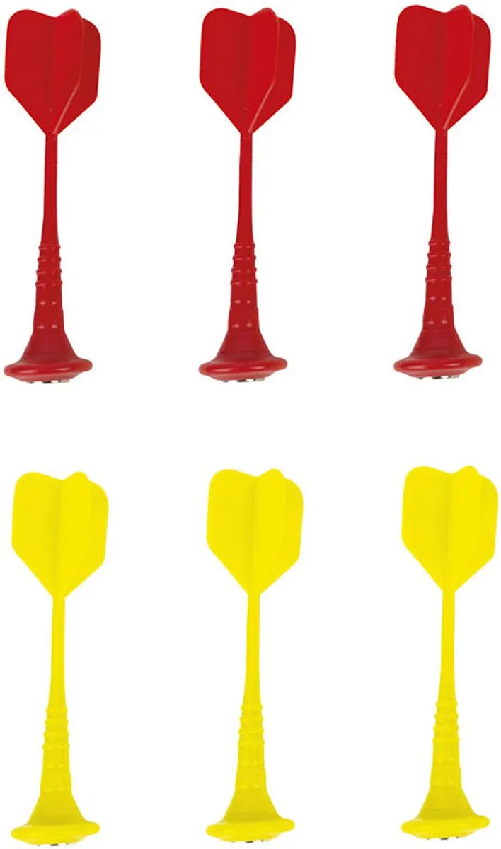 Janod Dartspel Kermis 2083 - Magnetisch Bord - 6 Darts