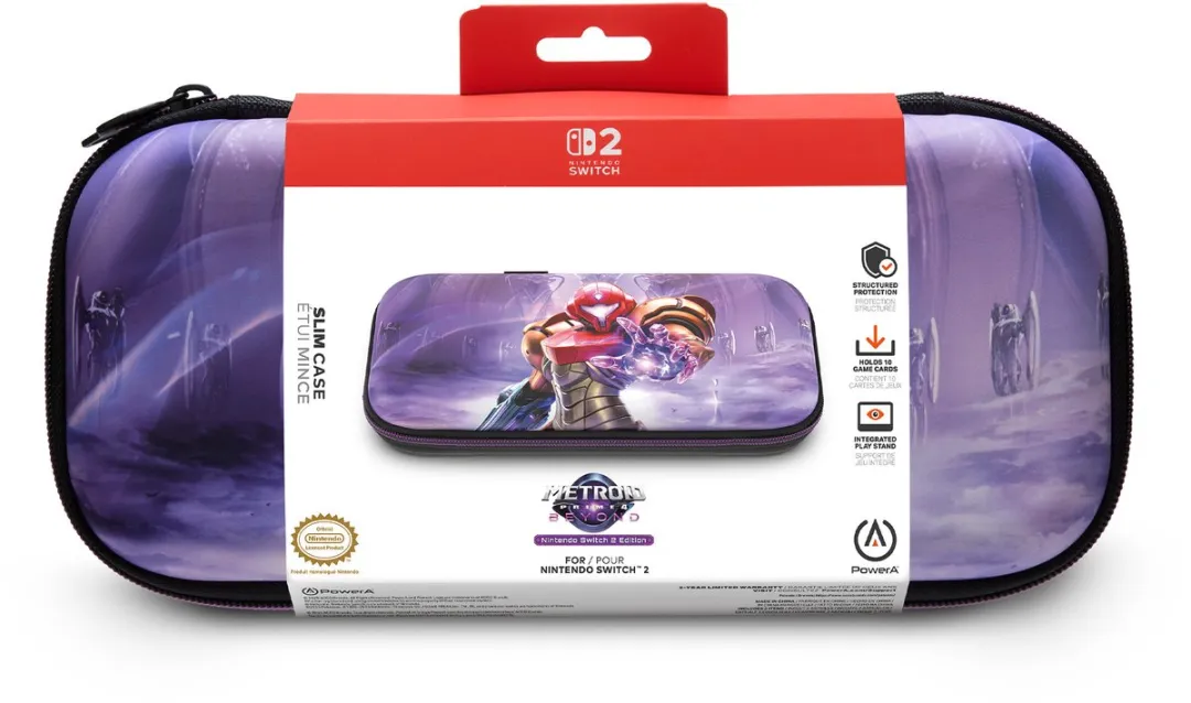 POWERA Meerkleurig Beschermhoes Nintendo Switch 2 - Metroid Prime 4 - NSCS0565