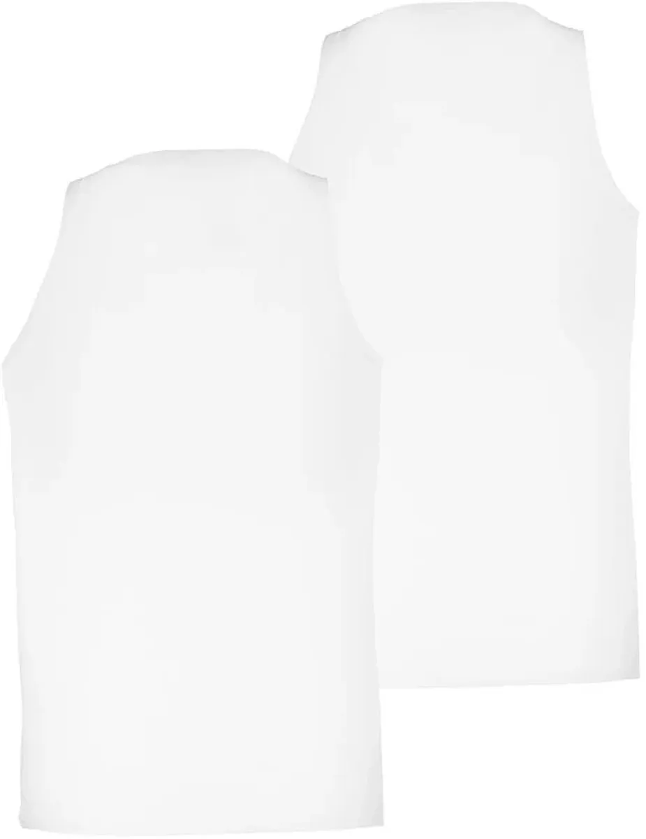 PUMA Heren Everyday Hemd - White - XXL - 2 Stuks