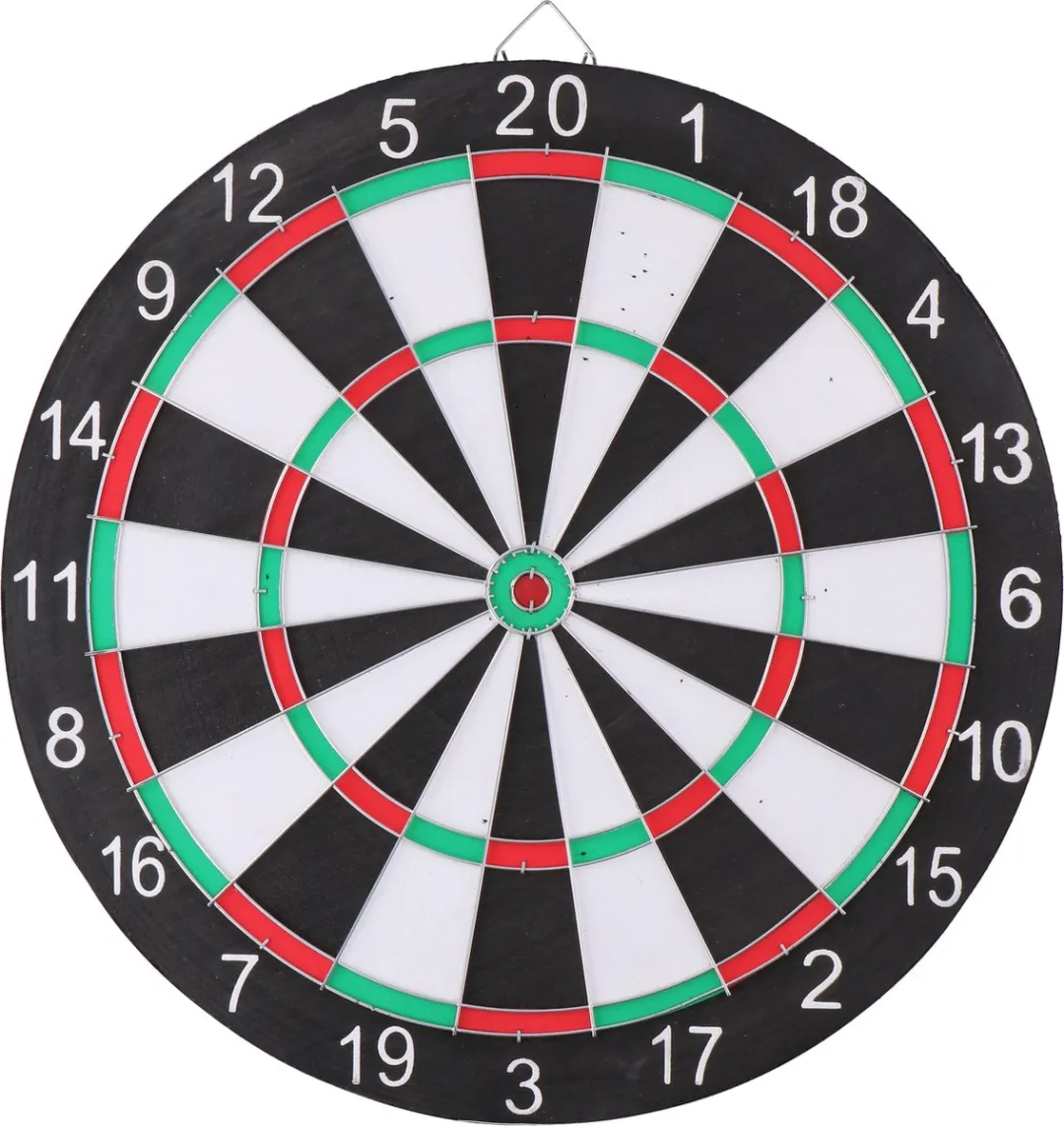 Eddy Toys Dartbord D42cm - 6 Pijlen