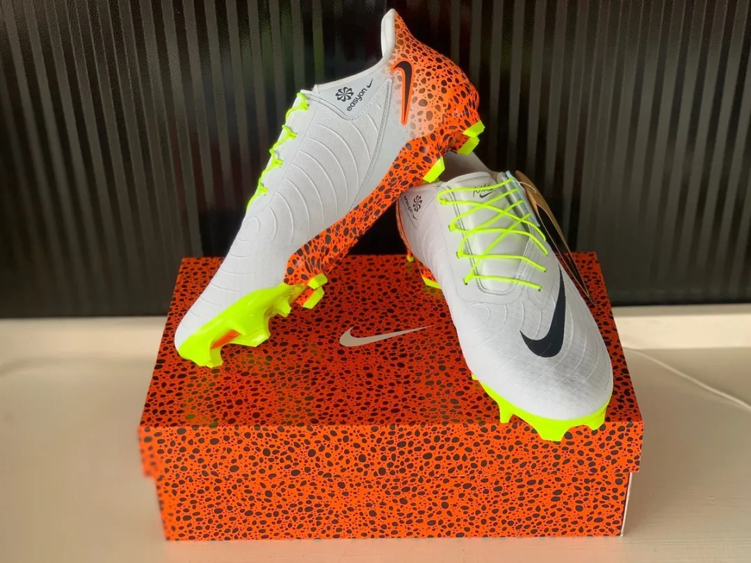 Nike Phantom GX 2 Academy EasyOn FN8199-900 - Maat 45 - Grijs/Oranje