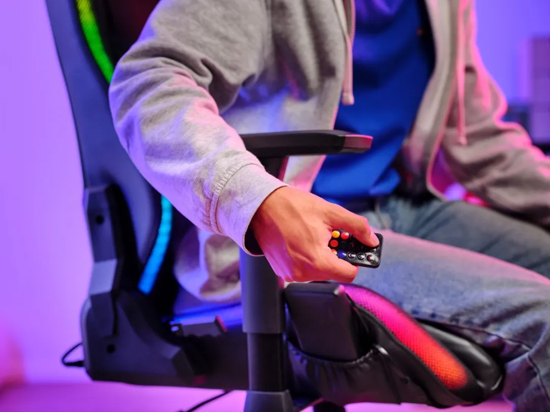 Trust GXT719 Ruya RGB Gamingstoel - Zwart