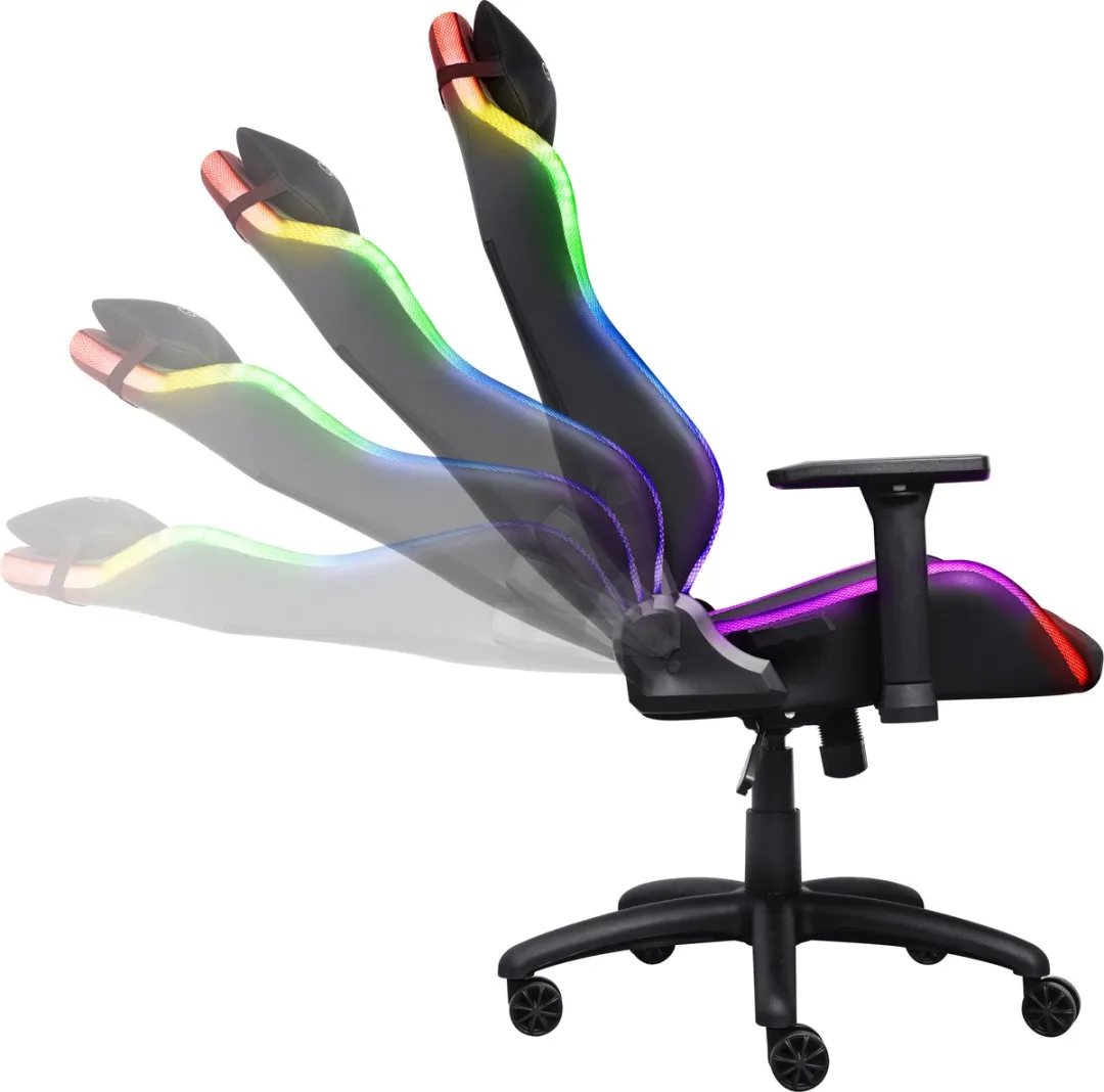 Trust GXT719 Ruya RGB Gamingstoel - Zwart