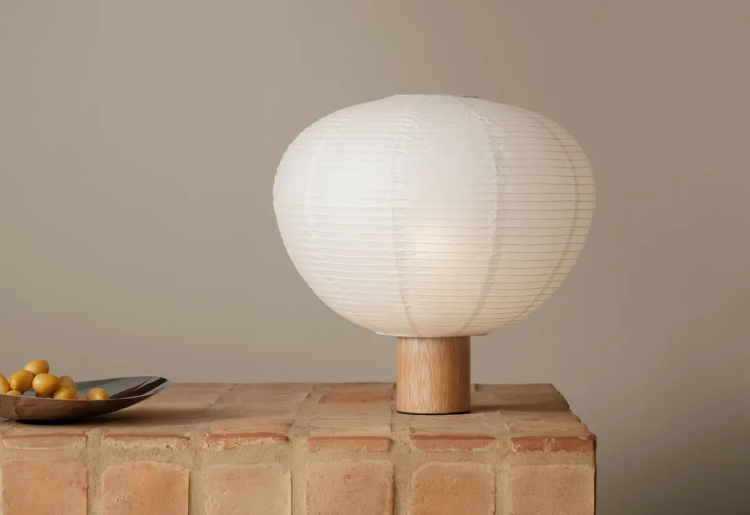 Blomus KAMI Rijstpapierlamp 45cm - Eiken