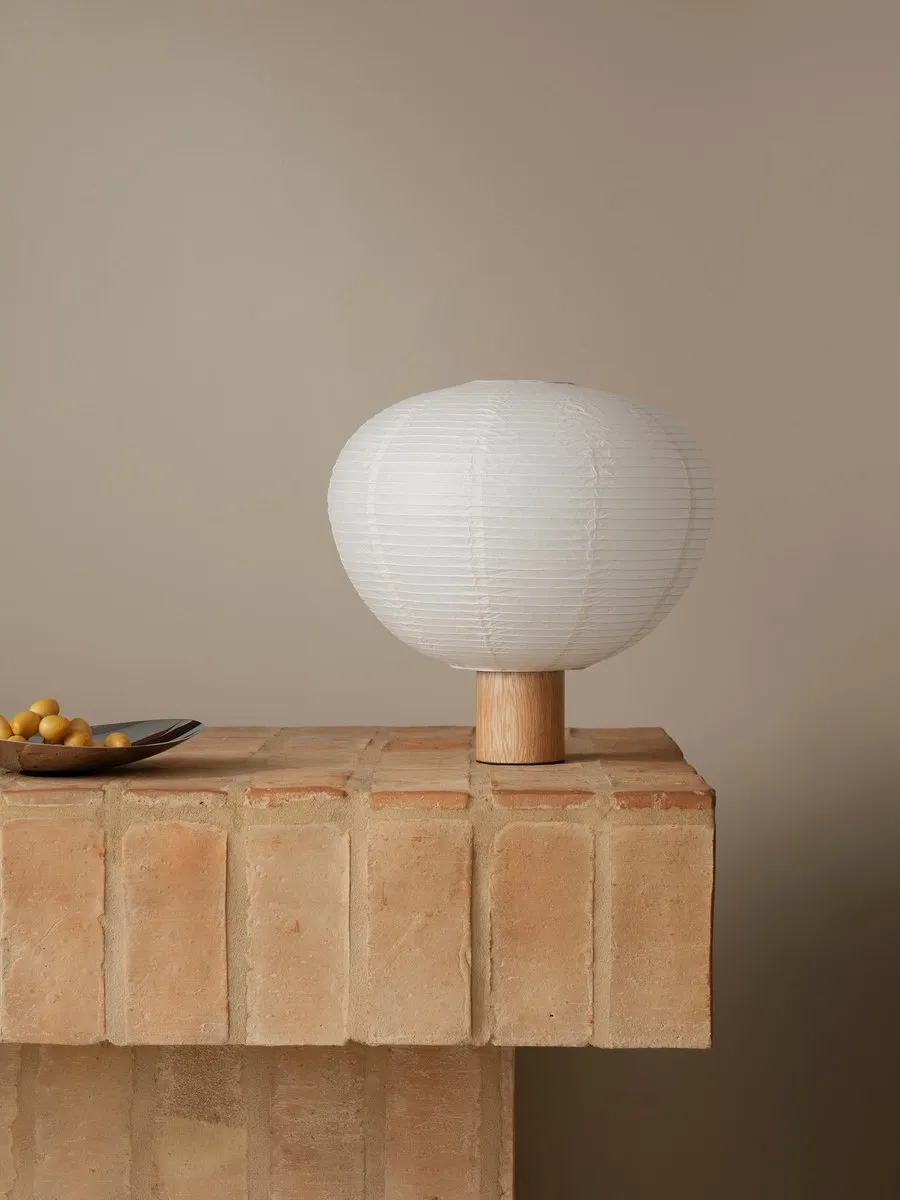 Blomus KAMI Rijstpapierlamp 45cm - Eiken - afbeelding 6 van 6