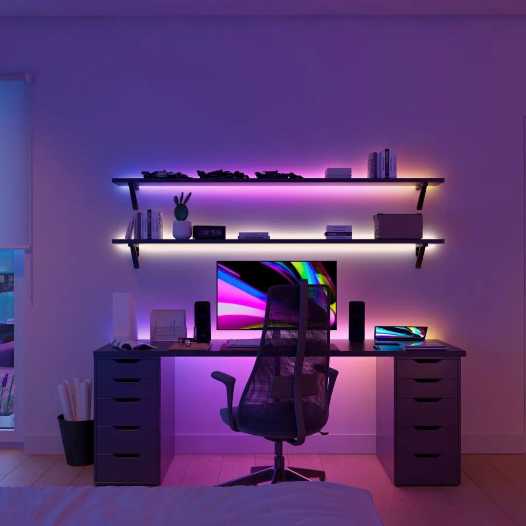 Philips Hue Essential Gradient LED Strip 10m - Wit & Kleur - Incl. Dimmer Switch