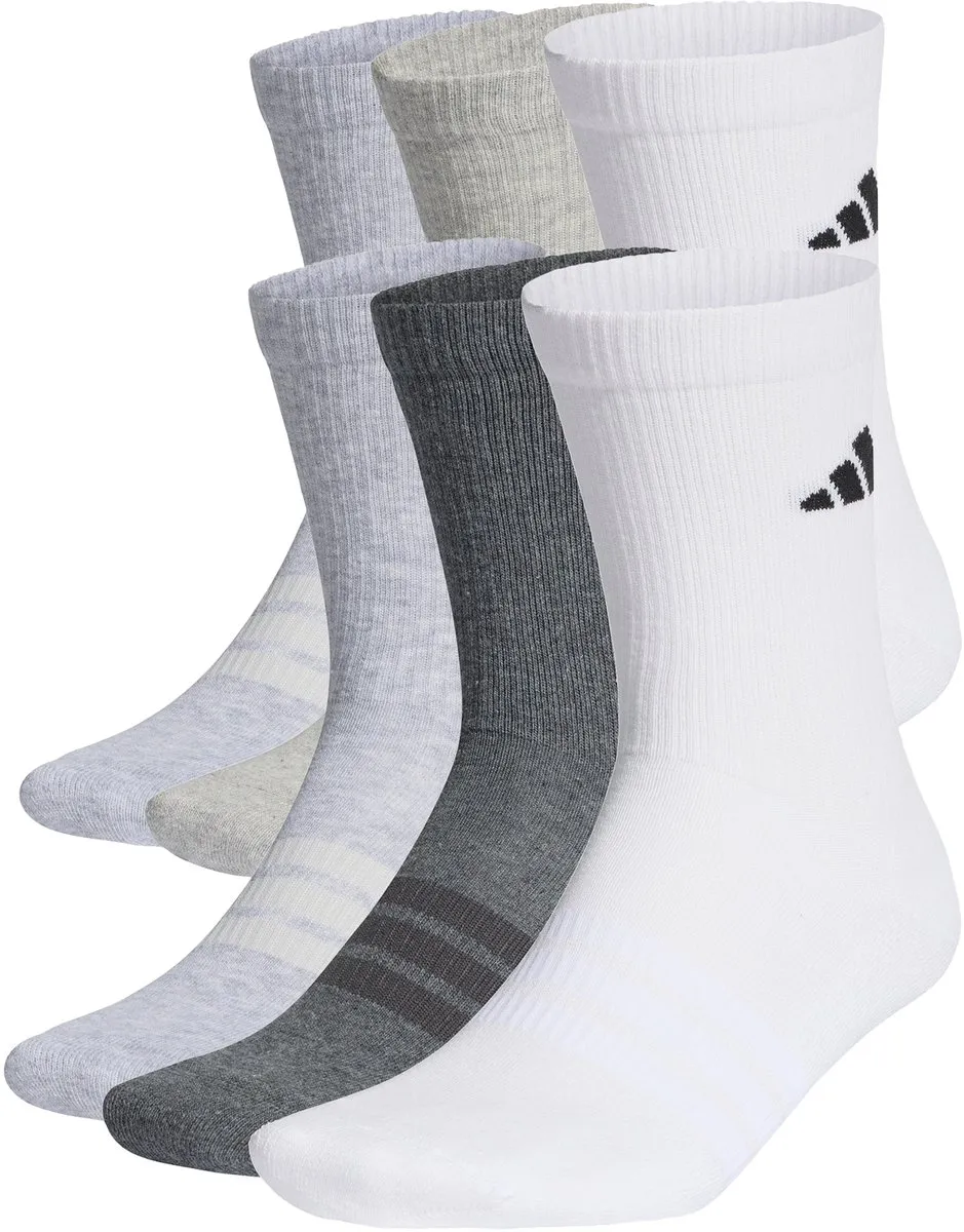 adidas Performance Gevoerde Sokken KE5498 - 6 Stuks