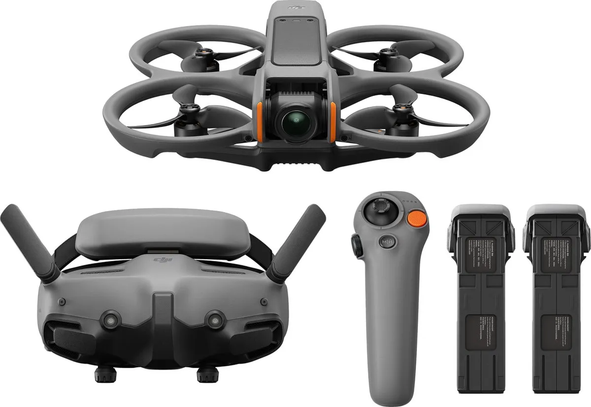 DJI Avata 2 Fly More Combo - FPV Drone - 3 batterijen