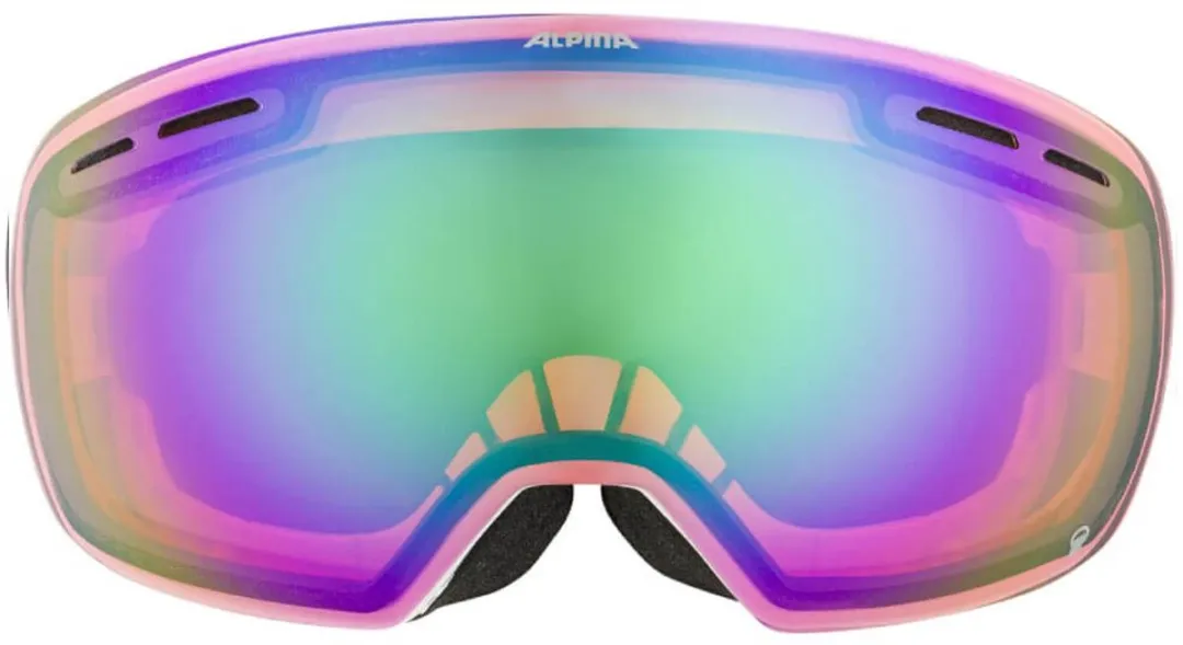 Alpina Granby Q Skibril - Wit Groen