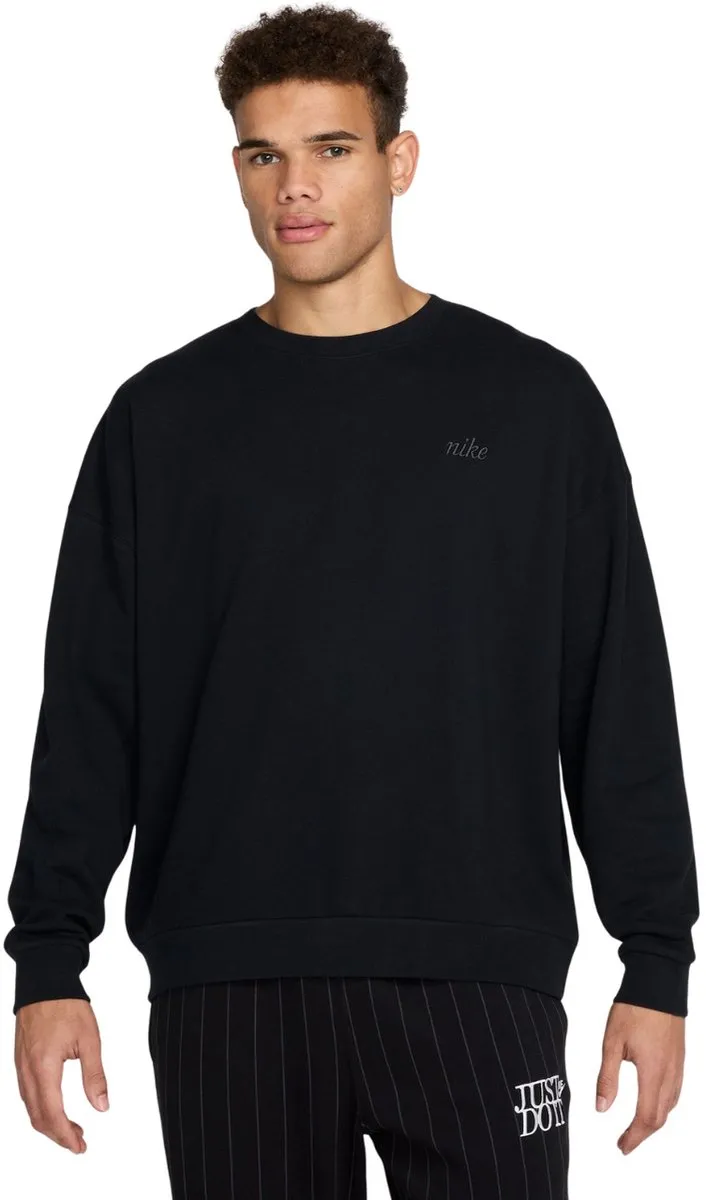 Nike Heren Club Sweater Zwart
