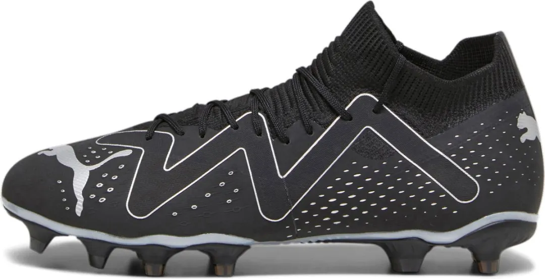 PUMA Future Match FG/AG Heren Sportschoenen 42 - Zwart/Zilver