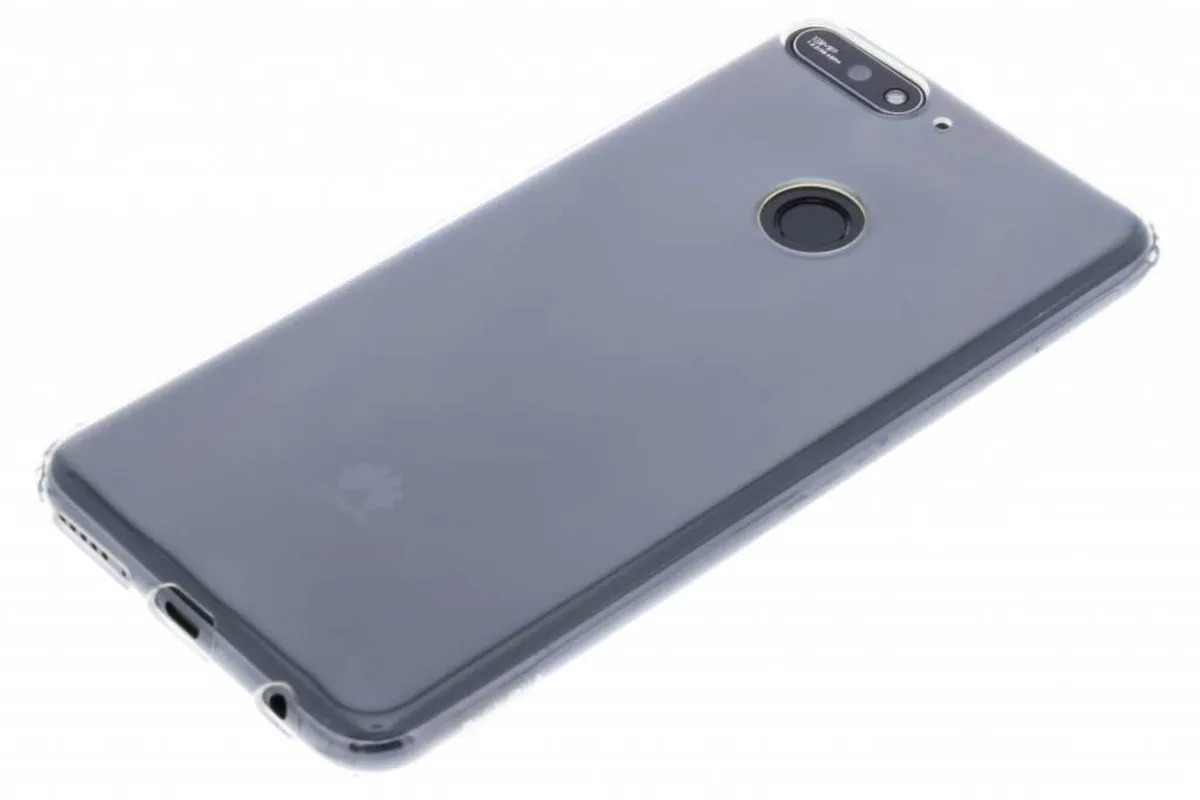 Huawei Y7 2018 TPU Hoesje HY718-6 - Transparant - afbeelding 6 van 6