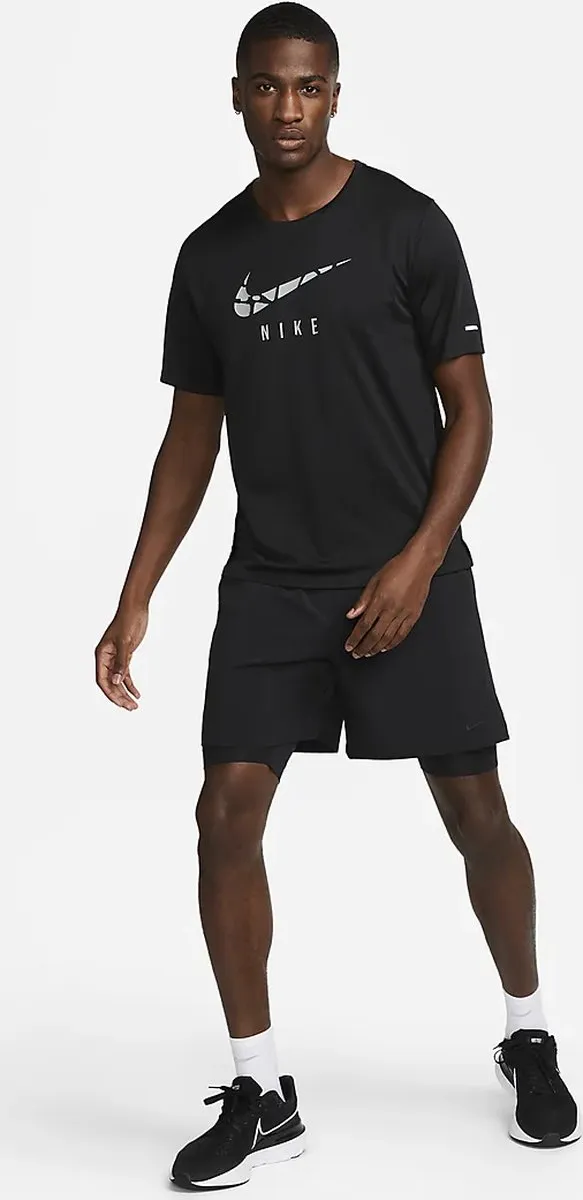 Nike Dri-FIT Unlimited Heren Short - Zwart