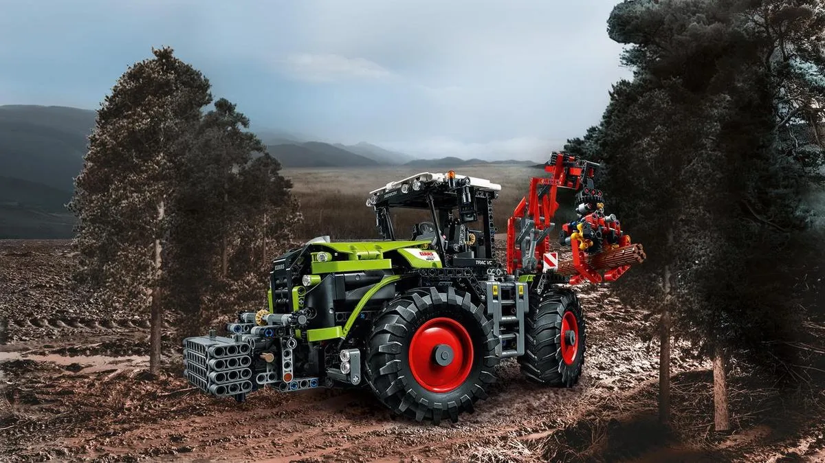 LEGO Technic Claas Xerion 5000 TRAC VC 42054 - afbeelding 4 van 6