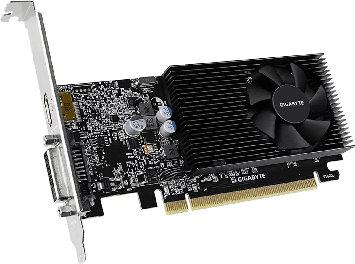 Gigabyte GV-N1030D4-2GL Videokaart - 2GB GDDR4