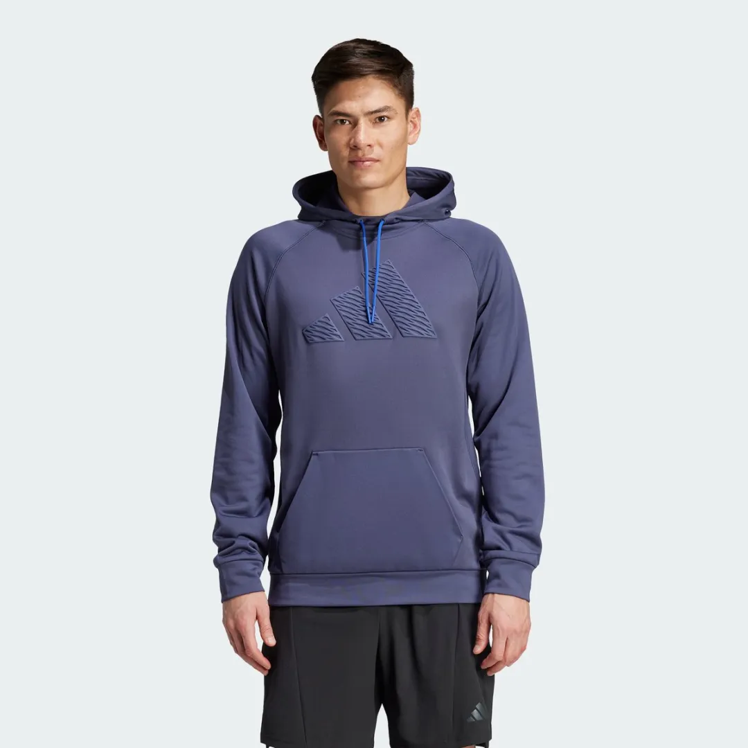 Adidas Performance Game and Go Hoodie IX9034 - Blauw - XS