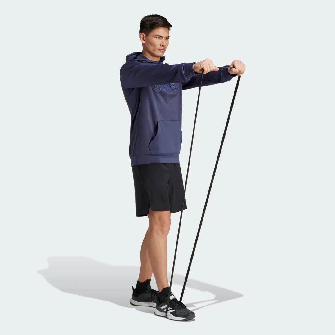 Adidas Performance Game and Go Hoodie IX9034 - Blauw - XS