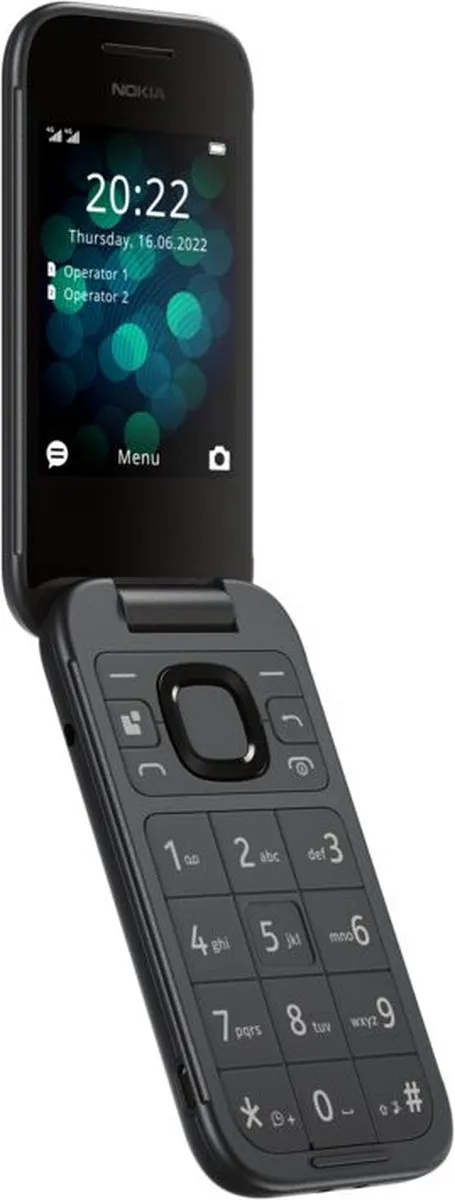 Nokia 2660 Flip Basistelefoon 2.8" - 32GB - Zwart