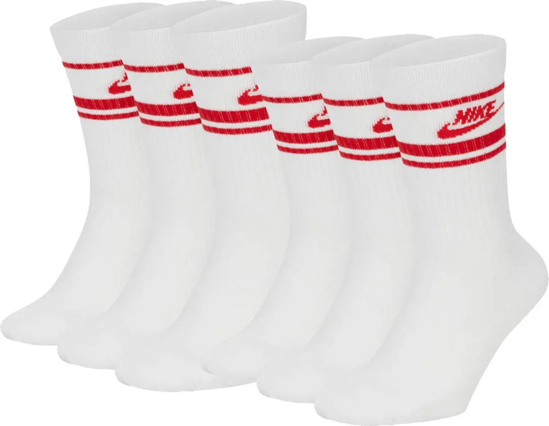 Nike NSW Essential Stripe Sokken - 6 Paar