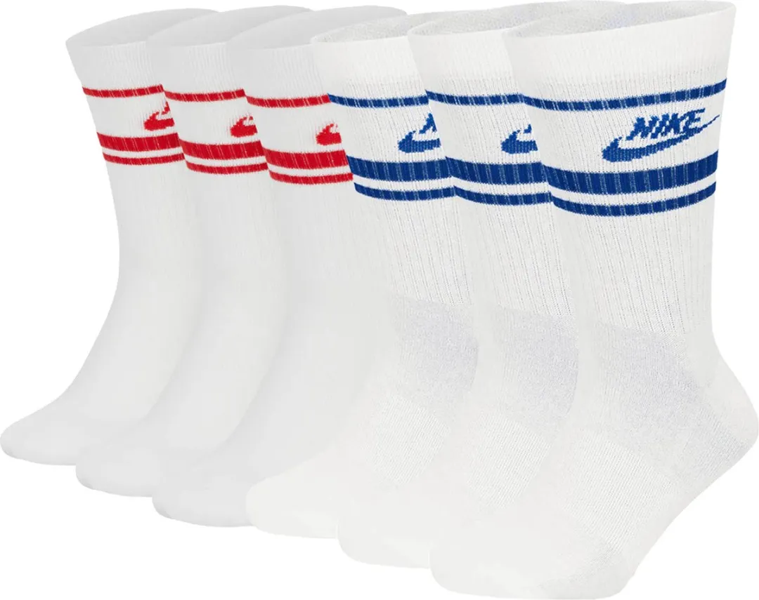 Nike NSW Essential Stripe Sokken - 6 Paar