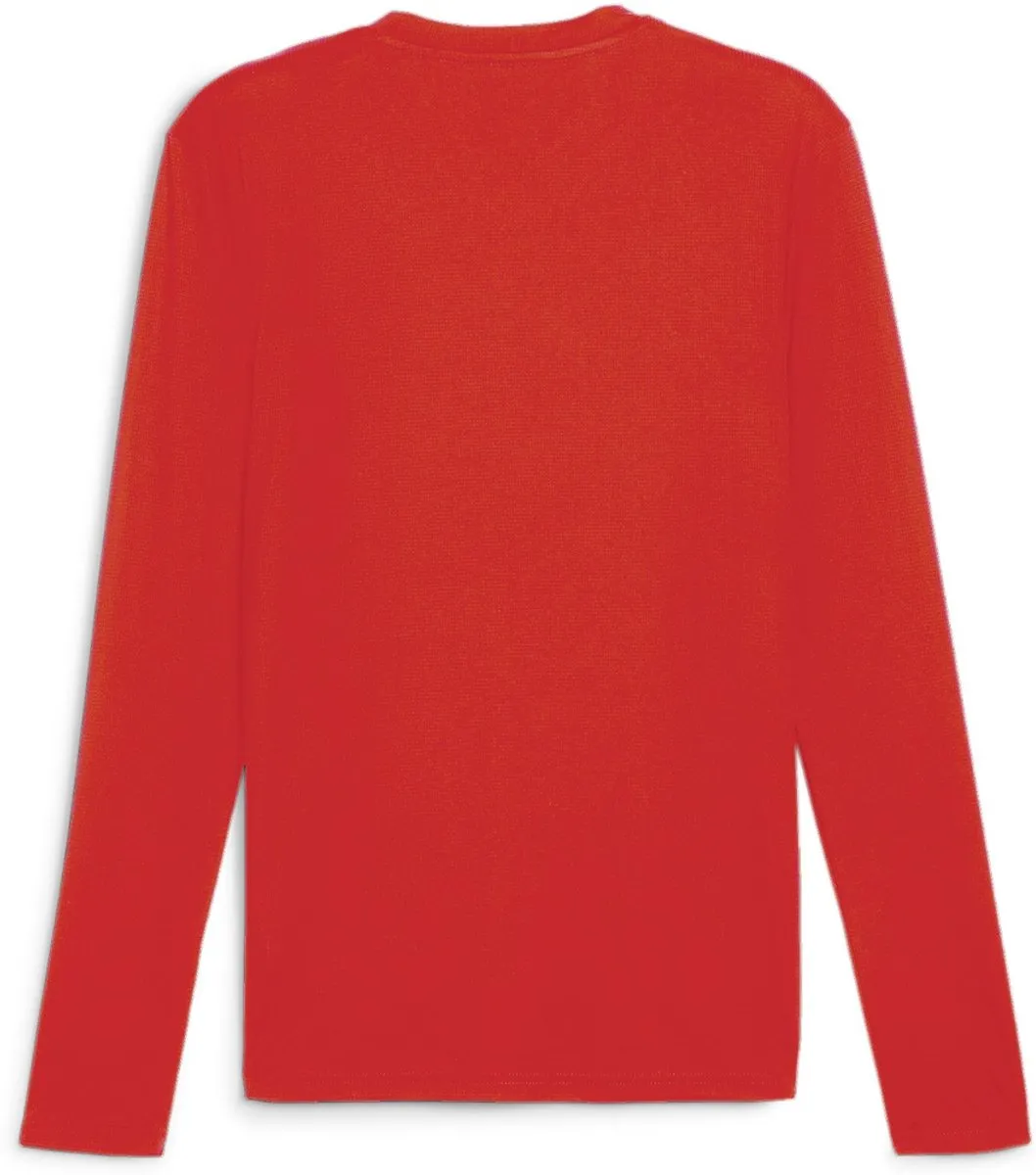 PUMA TeamGoal Baselayer Tee Longsleeve - XL - Puma Red