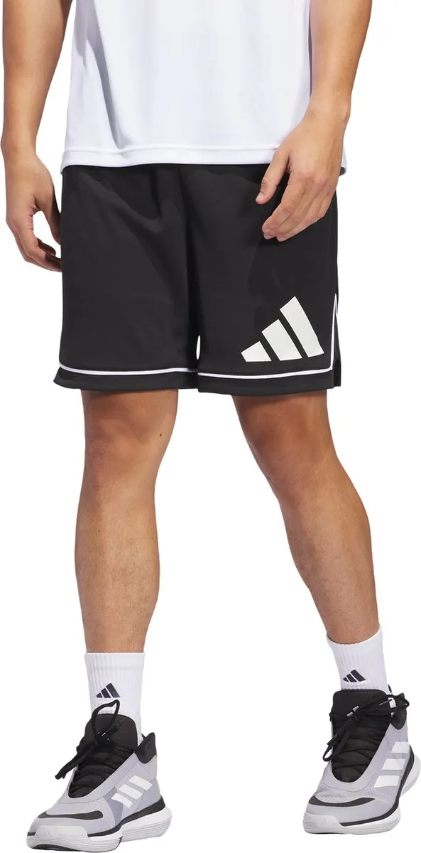 adidas Performance Basketball Badge of Sport Short JN4728 - Heren - L - Zwart