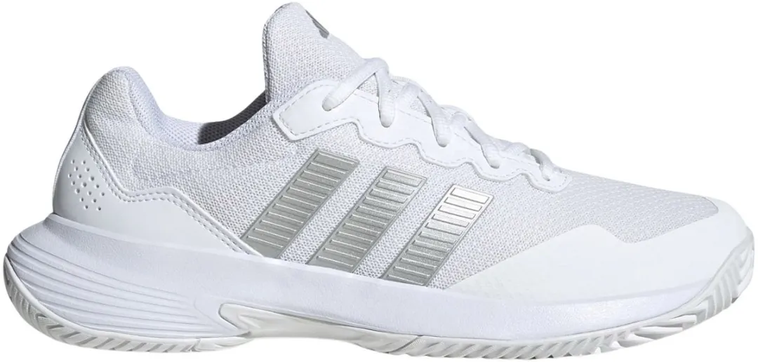 Adidas Gamecourt 2.0 Tennisschoenen Dames - 38 2/3 - Wit/Lichtroze