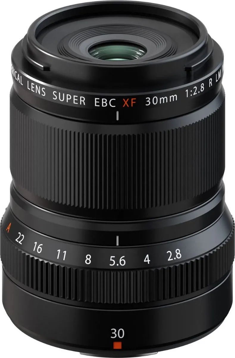 Fujifilm XF 30mm f/2.8 R LM WR Macro Lens - Zwart