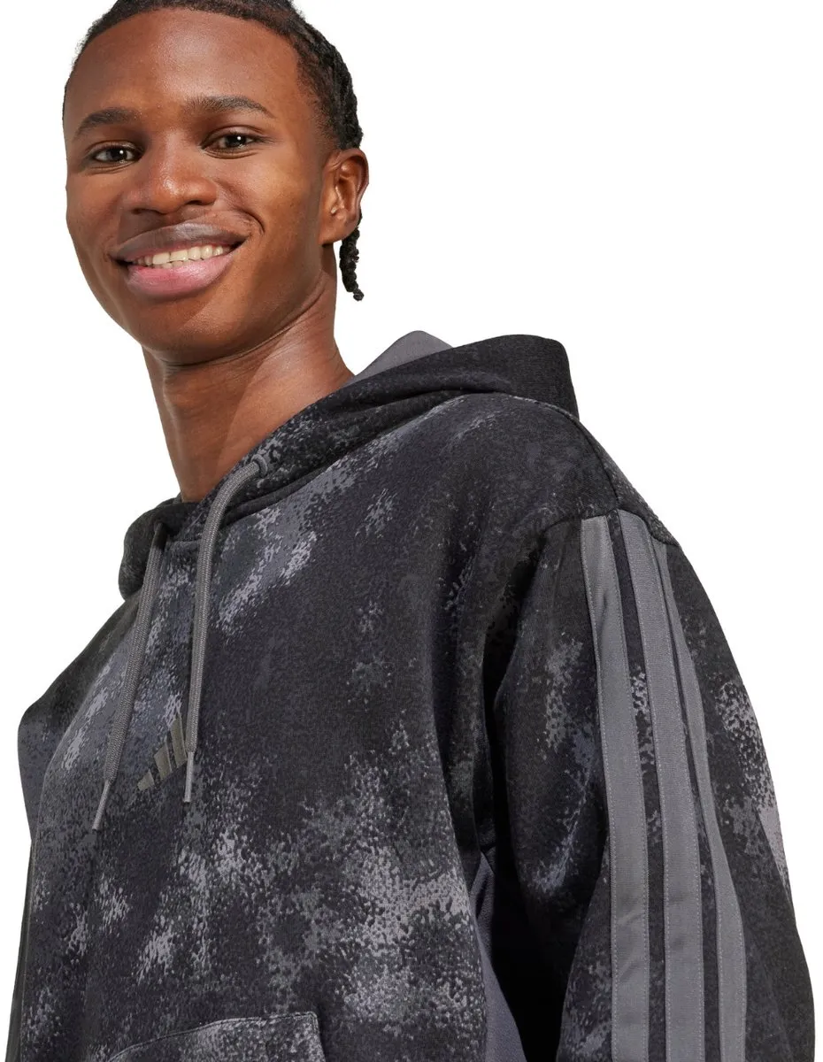Adidas Sea AOP Hoodie Heren - XS Grafiet
