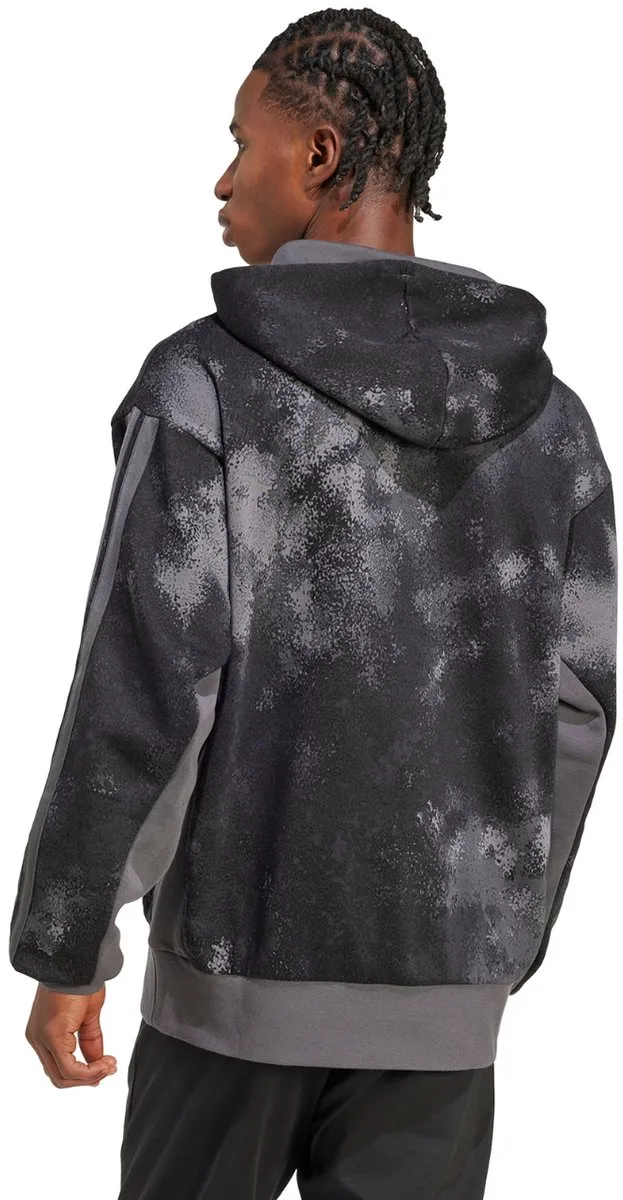 Adidas Sea AOP Hoodie Heren - XS Grafiet