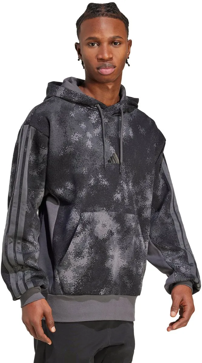 Adidas Sea AOP Hoodie Heren - XS Grafiet