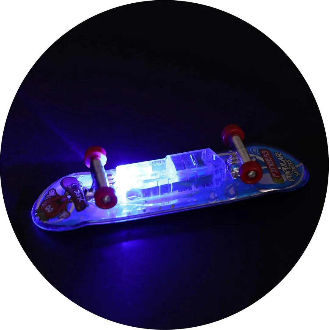 Toi-Toys Vinger Skateboard - Licht & Extra Wielen - Gemengd