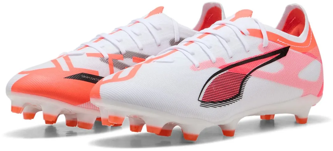 PUMA Ultra 5 Match FG/AG Voetbalschoenen - 40.5 - Wit