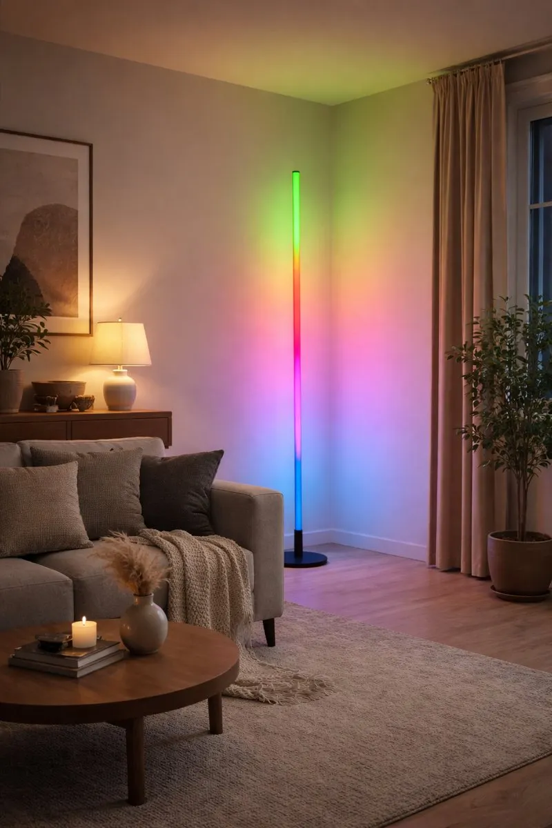 Philips LED Vloerlamp 140cm RGBIC