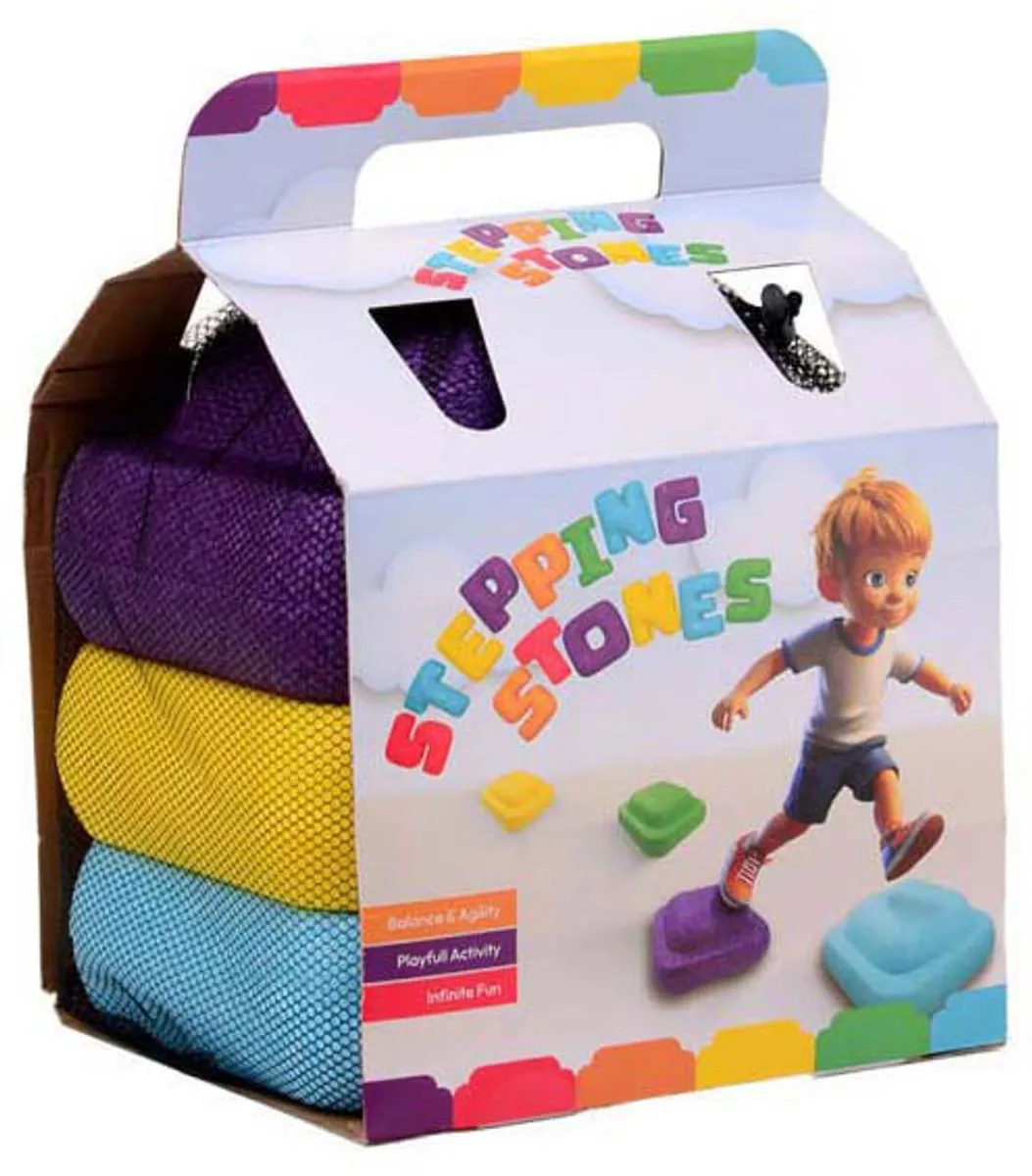 Johntoy Stapstenen Balansspeelgoed Set 3 Stuks - Multicolor