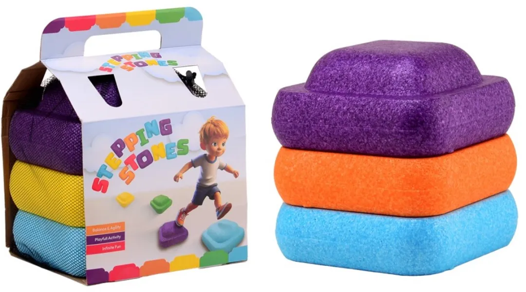 Johntoy Stapstenen Balansspeelgoed Set 3 Stuks